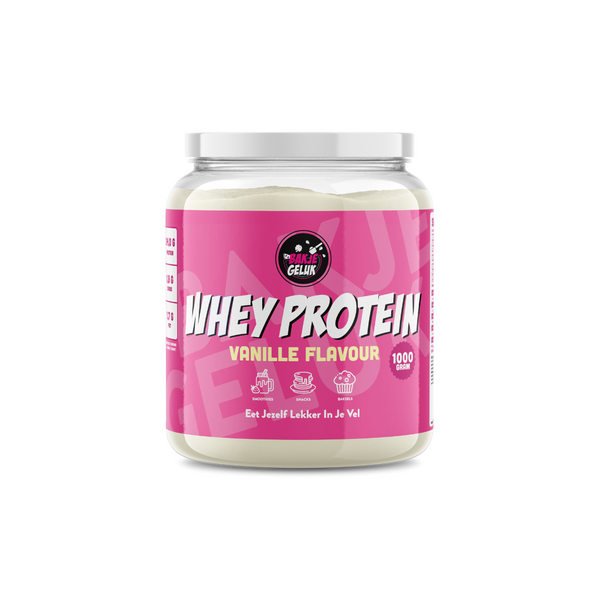 Bakje Geluk Whey Protein Vanille