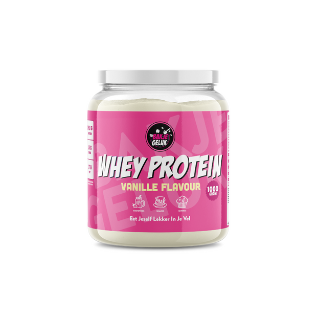 Bakje Geluk Whey Protein Vanille 1KG